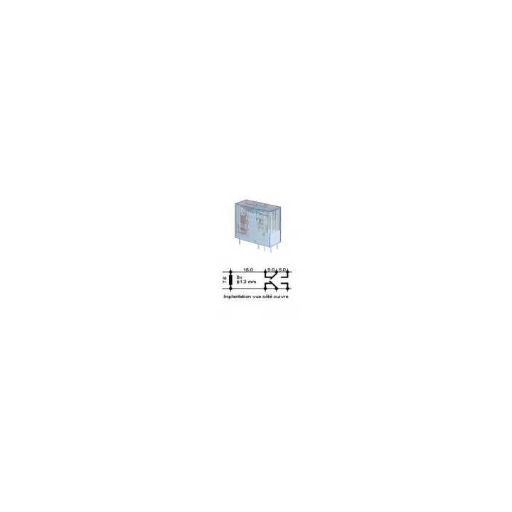 RELAIS CI 2RT 8A 230AC AGNI (*)
