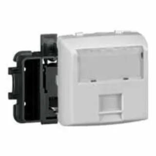 Prise Rj45 Catégorie 6 Utp Appareillage Saillie Composable - Blanc