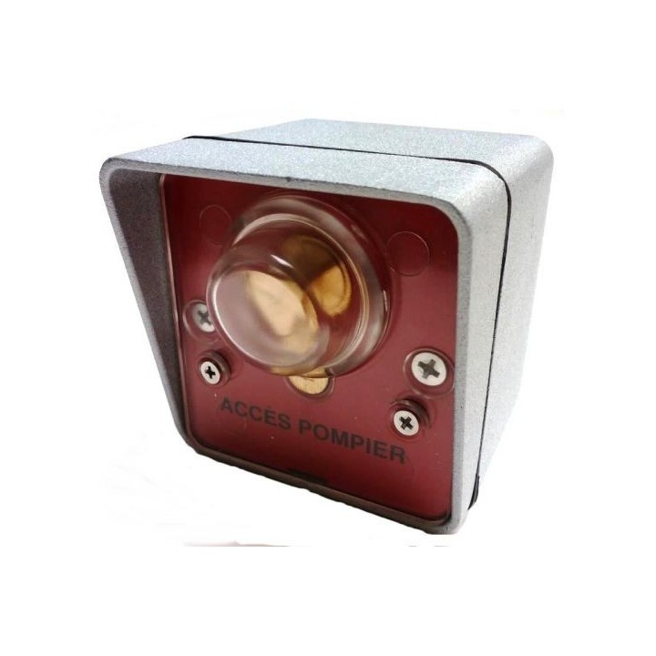 Contacteur A Cle Pompier 14 Mm Saillie - Sans Cle