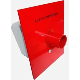 Contacteur A Cle Pompier Encastre 14Mm Avec Tube
