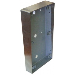 BOITIER POUR CLAV CODE HAUSMANN POSE EN SAILLIE FINITION ARGENT