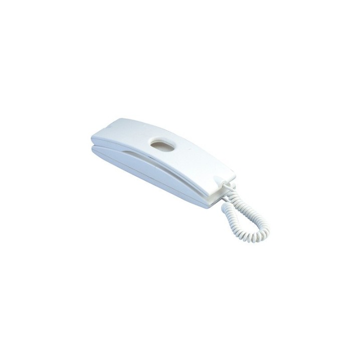 Poste Audio Ellipse Blanc Fonction Appel Modulé En 2 Fils