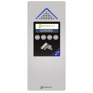 INTERPHONE 4G MINI TOUCH PLUS INOX POSE EN ENCASTREMENT