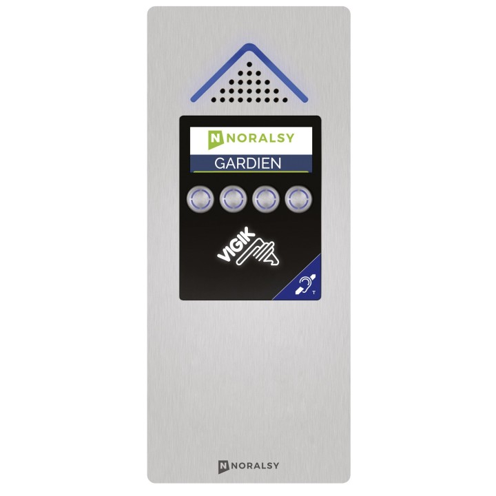 INTERPHONE 4G MINI TOUCH PLUS INOX POSE EN ENCASTREMENT