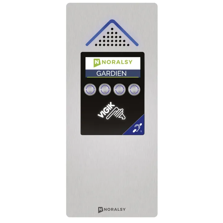 Interphone 4G Mini Touch Plu Inox Pose En Encastrement
