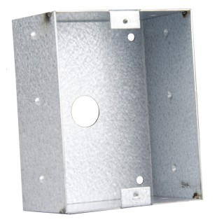 Boîtier d'encast pour lecteur format modulaire-Inox brossé-profo