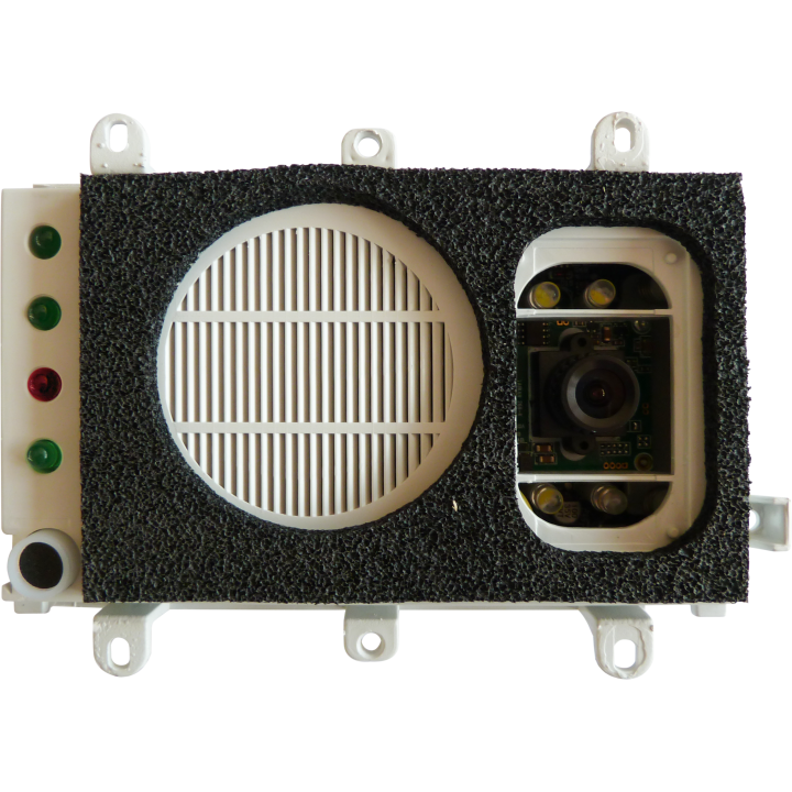 Amplificateur vidéo pour défilement DC-Standard à synthèse vocal