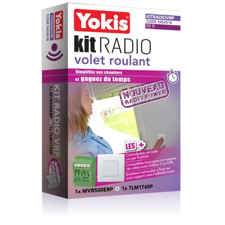 Kit Radio Volet Roulantenne Power