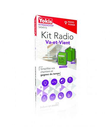 Kit radio variateur va-et-vient YOKIS Power - KITRADIOVVP