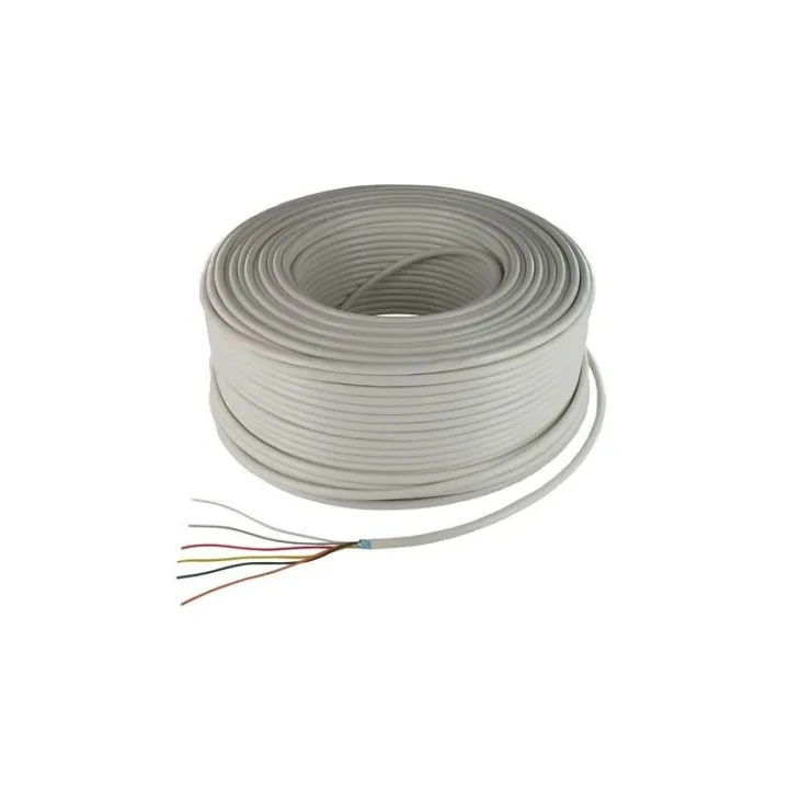 Câble Téléphonique Tranxalarm 6X0.22Ae Blanc T500