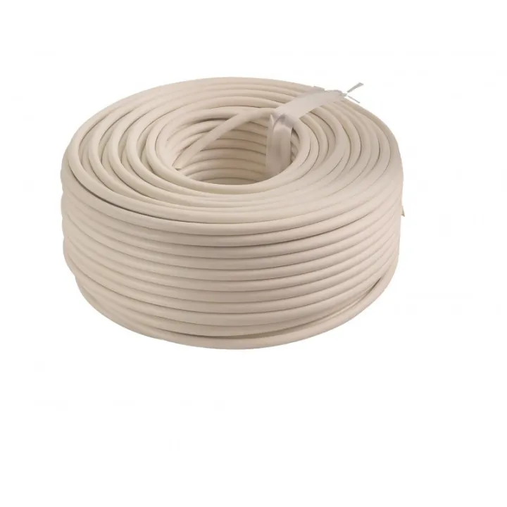 Câble Téléphonique Tranxlan 298 4P Cat5 Awg 24 Ivoire C100