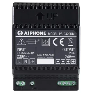Alimentation Modulaire 230 Vac / 24 Vcc - 2 A, Fixation Rail Din 4 Modules