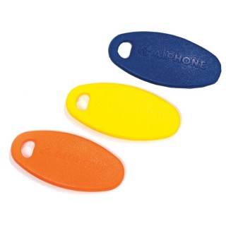 Badges Résidents Aiphone 3 Coul Bleu, Jaune,Orange
