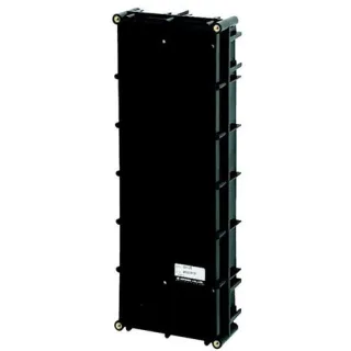 Boîte D'Encastrement En Abs Noir, Pour Un Installation De 3 Modules Gt