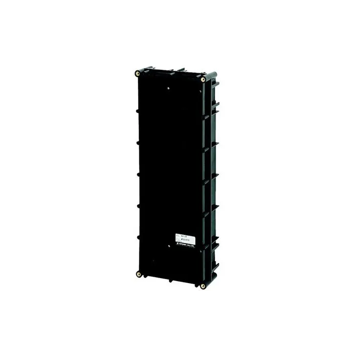 Boîte D'Encastrement En Abs Noir, Pour Un Installation De 3 Modules Gt