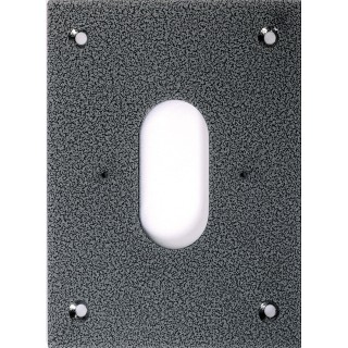 FACADE INOX pour intégration sur potelet  140008