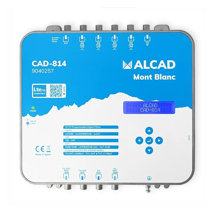 Centrale Programmable Tv+1 Sat