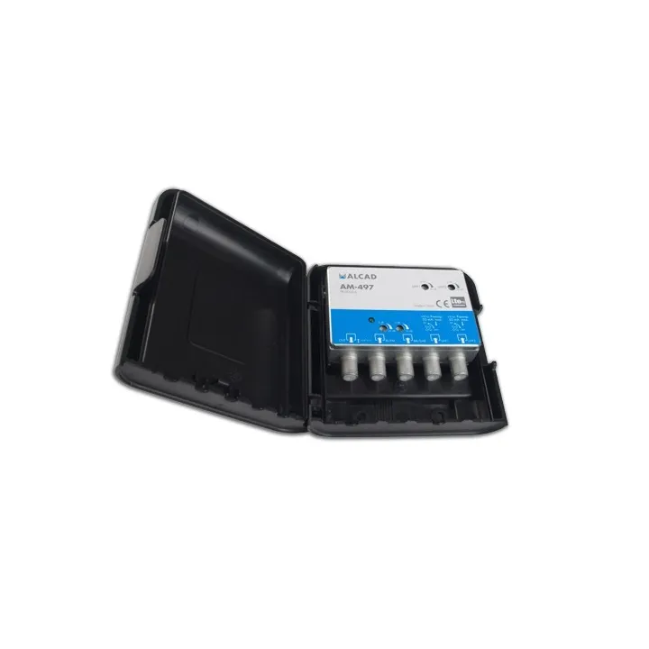 Péamplificateur De Mât, 4 Entrées- 2Xuhf(Geq.32Db)-Biii/Dab (Geq.20Db)-Fm (Geq.20Db)