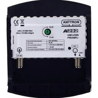Preamplificateur Uhf Filtre Lte 38 Db Réglable