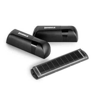 JEU de PHOTOCELLULES en applique BATTERIE pour l'EXTERIEUR