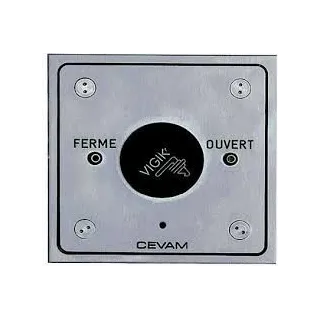 Boîtier Inox Complet Avec Façade 110110 Et Ø25 Norme Pmr
