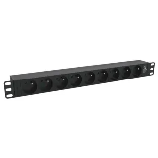 Panneau De Distribution 1U 9Pc Avec Voyant Lumineux