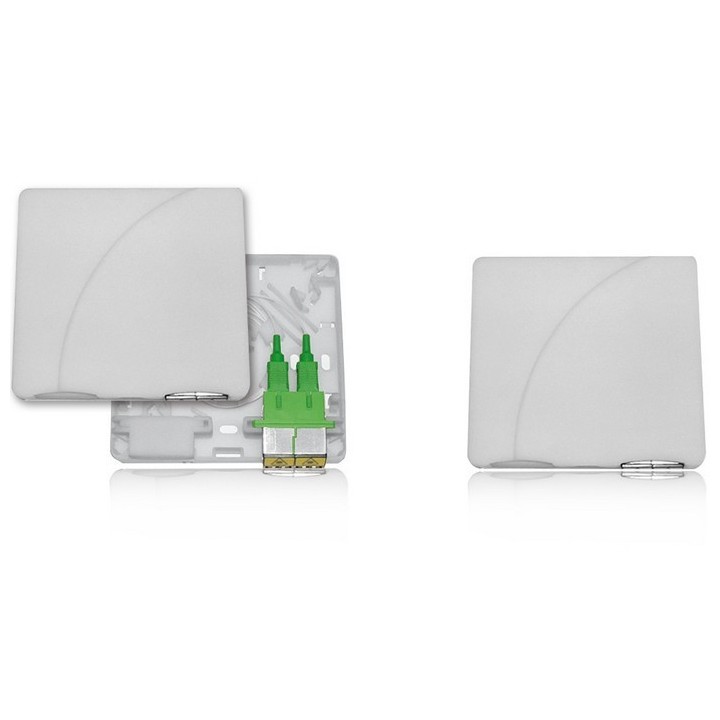 DTIO modulaire avec 2 traversées SC-APC simplex
