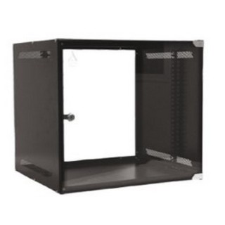 COFFRET MURAL 19'' 6U  540 x 450 x 329  noir  en KIT