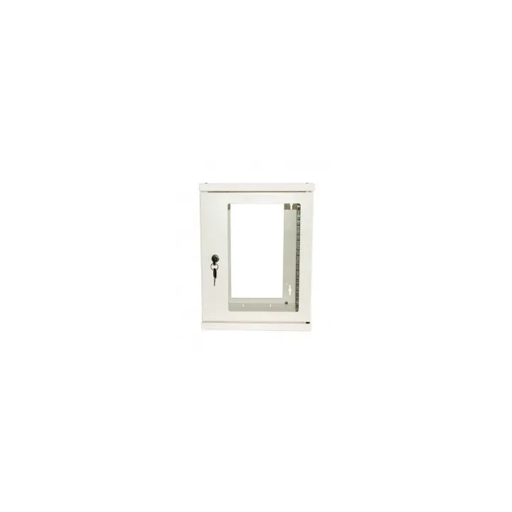Coffret Mural Fixe 10" 8U Blanc H420Xl315Xp300 Monté
