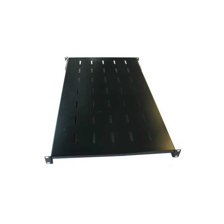 Etagère Fixe 19¨ 1U Prof. 350 Fixation Avant Et Arrière Noire