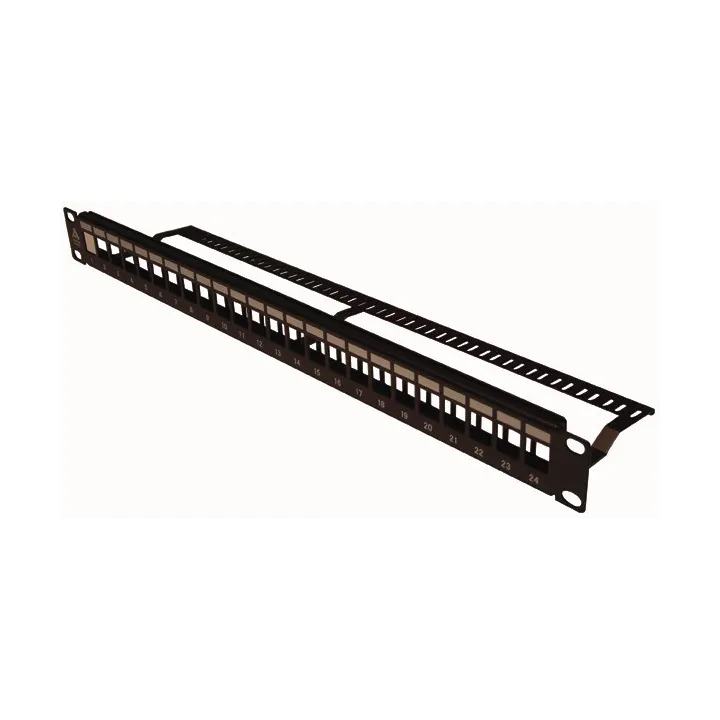 Panneau De Brassage 19'S' Nu 1U 24 Port Non Équipé