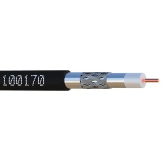 Box Câble Câble Coax 17Patc Classe A Noir Dévidoir 250M
