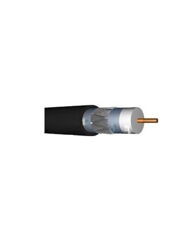 Cable Haut Parleur Sono 2 X 2.5Mm Rond Noir 100M 840225-W1