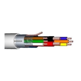 Cable D' Alarme Souple 6C X 0.22 + 2X0.75 100M