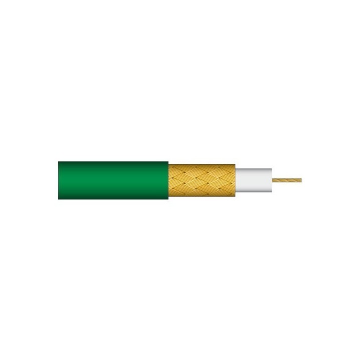 CABLE VIDEO KX 6A  VERT  100m 110205