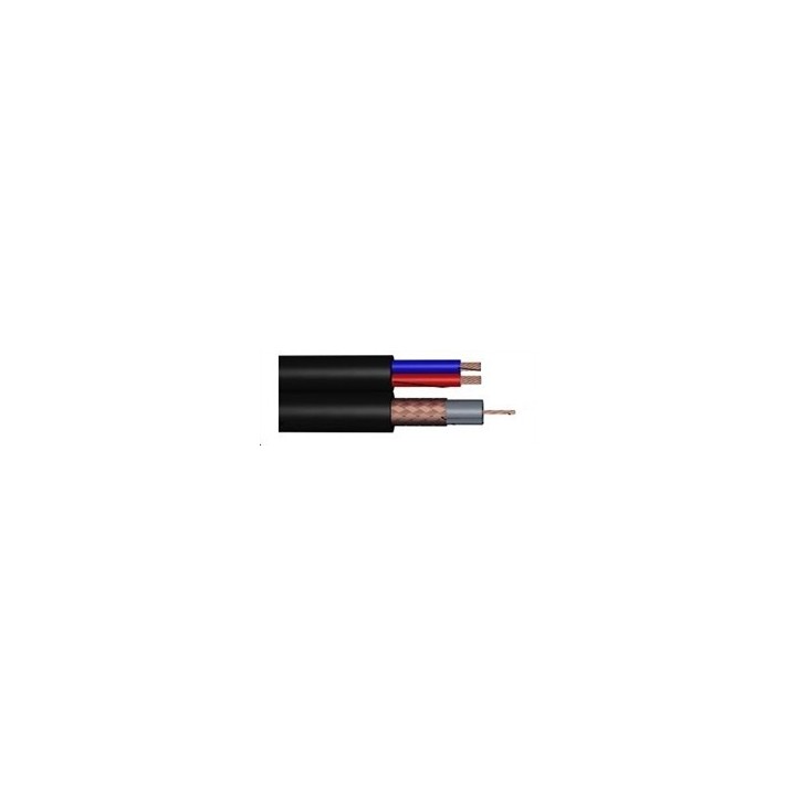 CABLE VIDEO KX6 + 2x0.75  Nappe  touret de 250m.  169205-W2