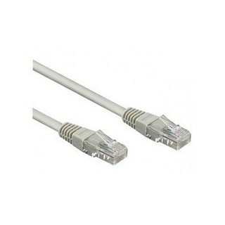 CORDON RJ45 cat6A SFTP  mâle//mâle 0m50  GRIS