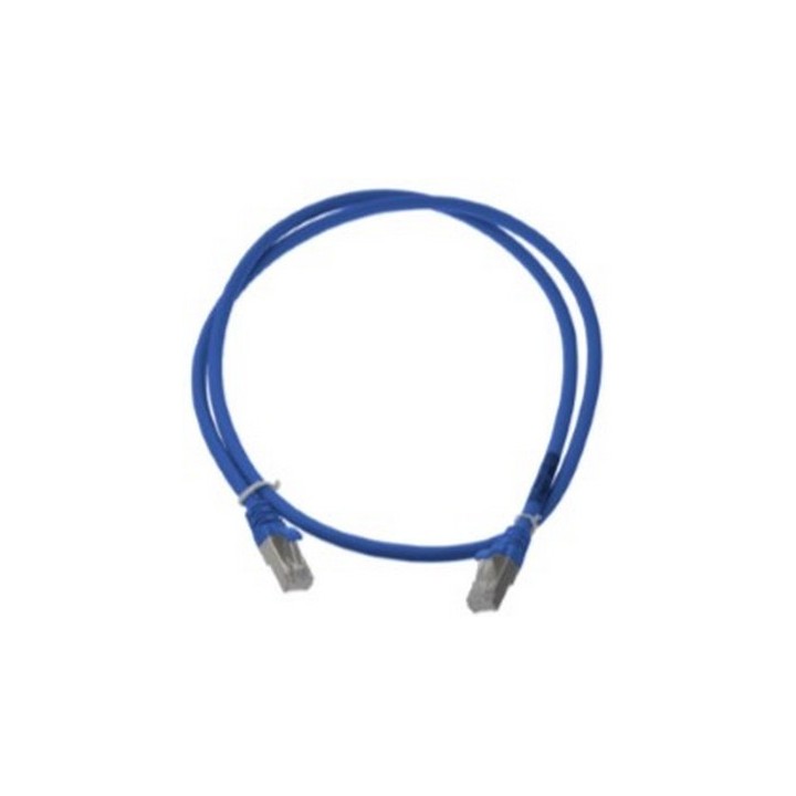 CORDON S/FTP CAT6A AWG26 LSZH BLEU 01M Cordon 1 PC 1m