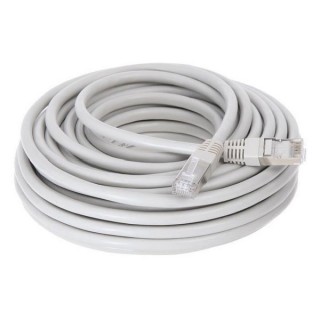 CORDON RJ45 cat6A SFTP  mâle//mâle 15m. GRIS