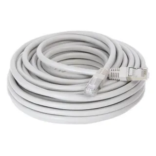 Cordon S/Ftp Cat6A Awg26 Lszh Gris 15M Cordon 1 Pc15M