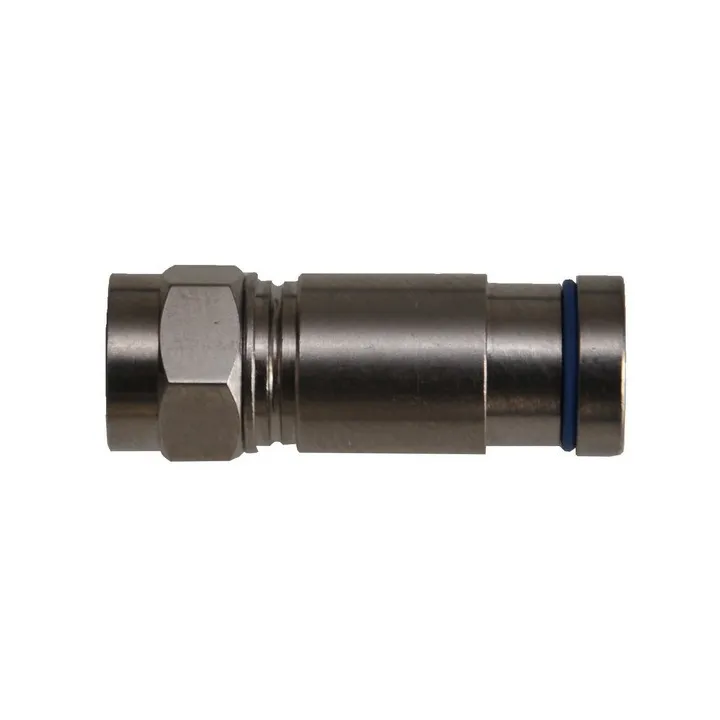 Fiche F À Compression Pour Câble 68 Mm Boîte De 50Pc