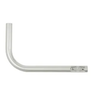 Bra De Deport Coudé D40 Zinc Blanc