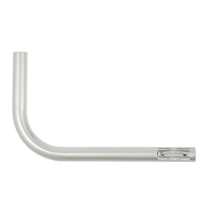 Bras De Deport Coudé D40 Zinc Blanc