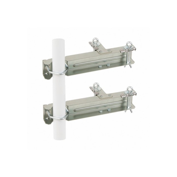 CERCLAGE cheminée DOUBLE ZINC  LA paire ERARD