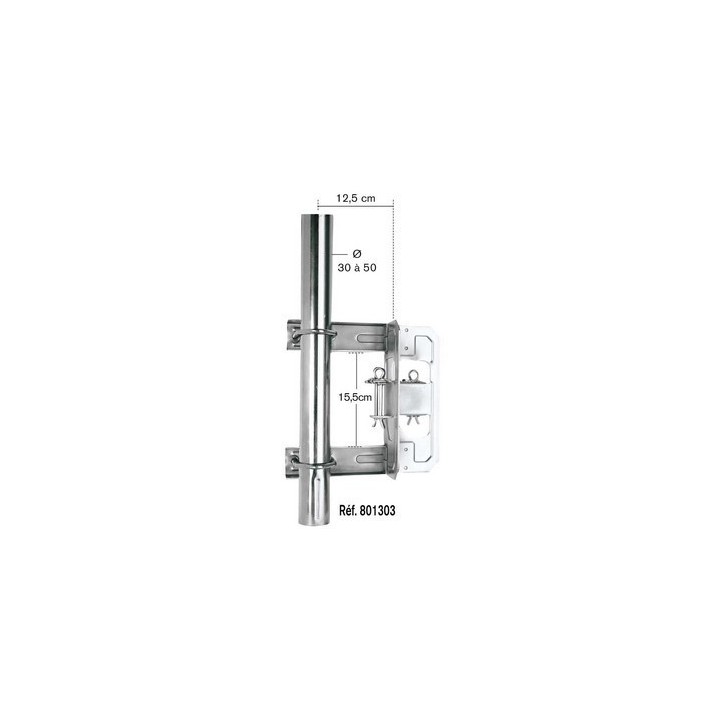 CERCLAGE cheminée SIMPLE FEUILLARD ZINC ERARD