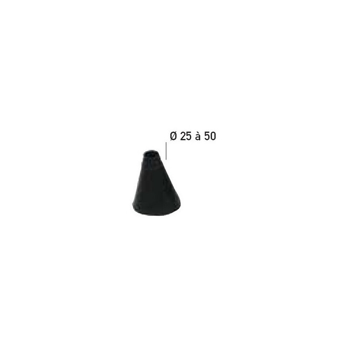 CONE d'ETANCHEITE pour mat D 25 à 50mm