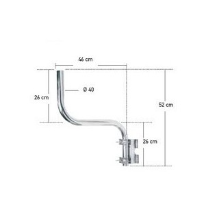 Fixation Kit En S Pour Balcon Ou Mur