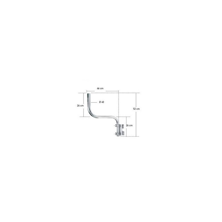 Fixation Kit En S Pour Balcon Ou Mur