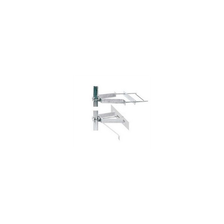 FIXATION MURALE 35cm AVEC contre plaque