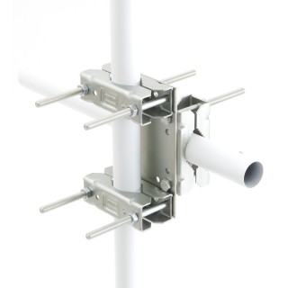 FIXATION UNIVERSELLE 2 mâts parallèles ou à 90° D.40à90